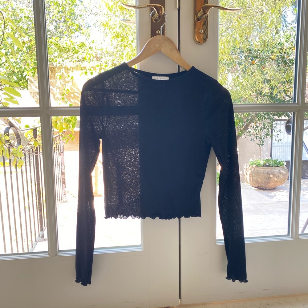 See through top shop top